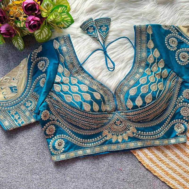 Kashvi Italian Silk Designer Blouse