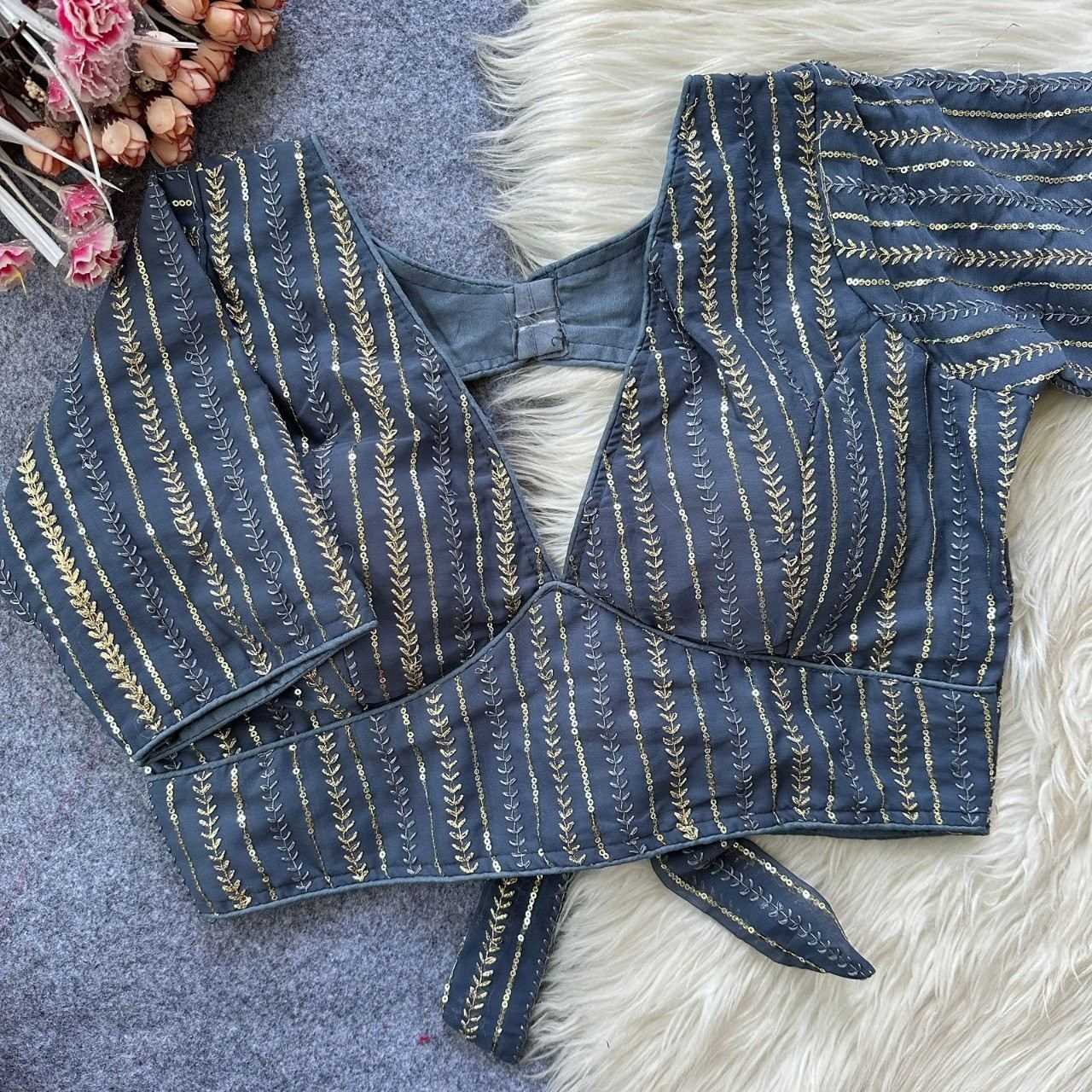 Faux Georgette Blouse