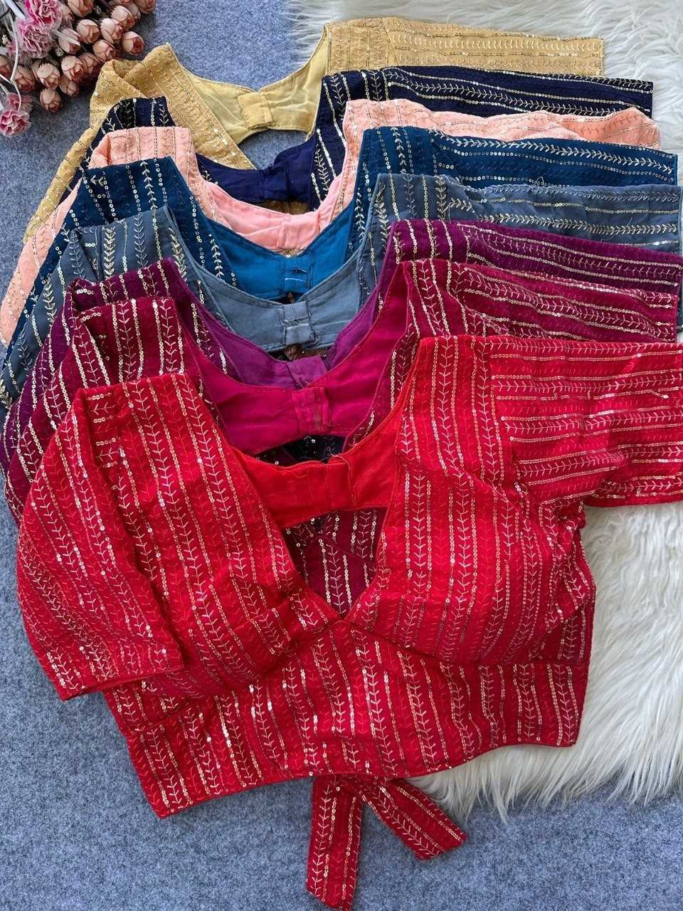 Faux Georgette Blouse