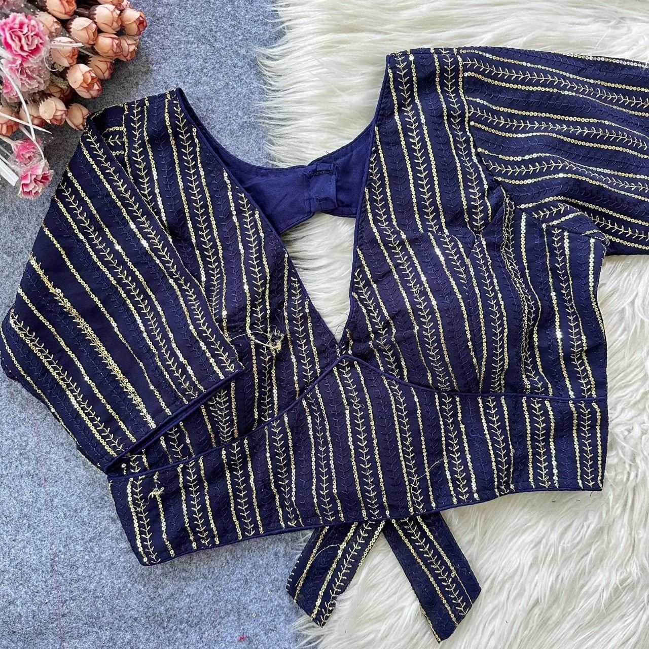 Faux Georgette Blouse