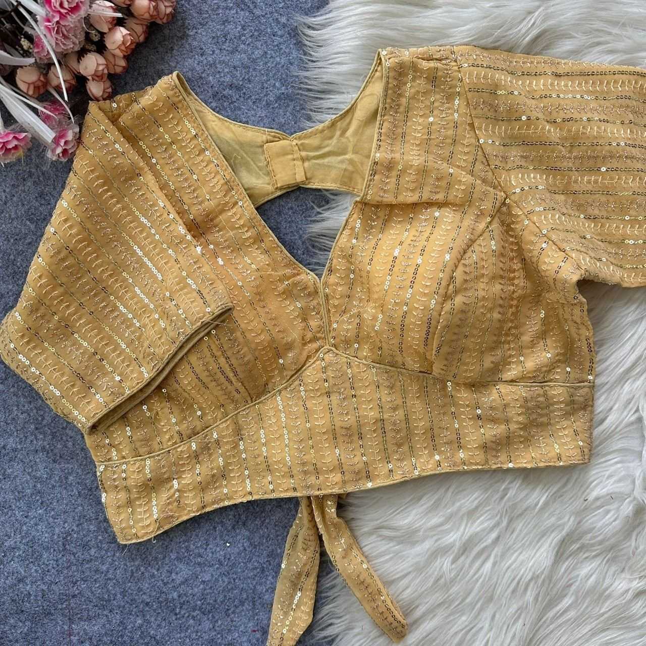 Faux Georgette Blouse