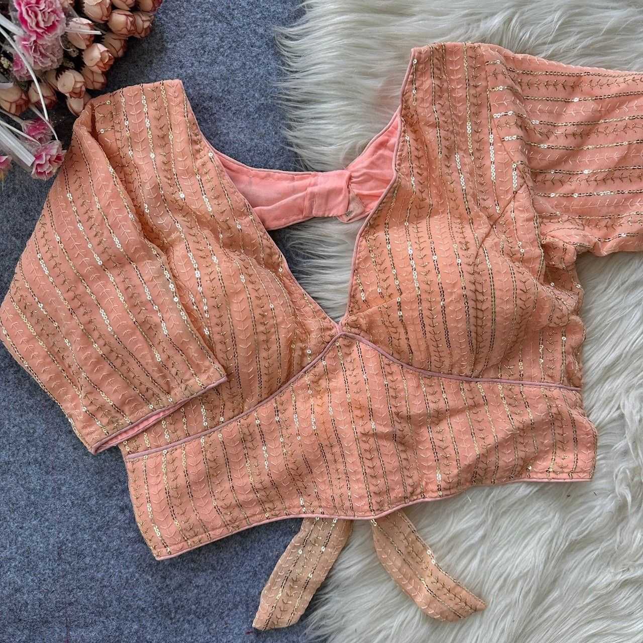 Faux Georgette Blouse