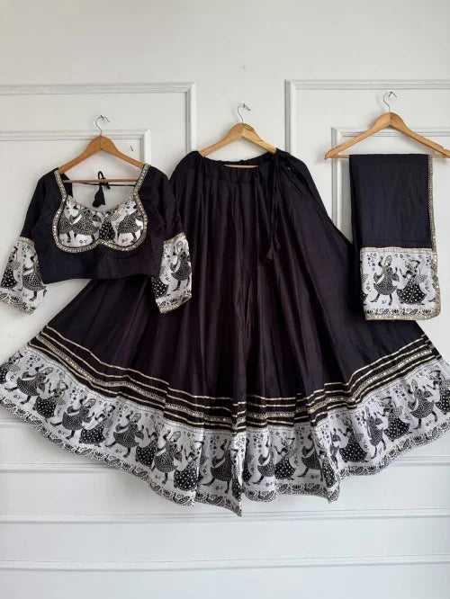 Kriti Soft Cotton Designer Lehenga