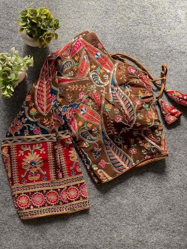 Lavanya Pure Crepe Designer Blouse