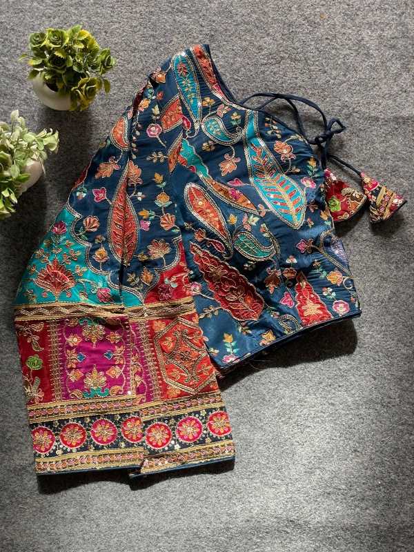 Lavanya Pure Crepe Designer Blouse