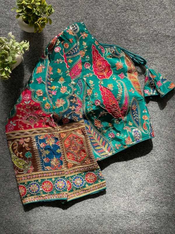 Lavanya Pure Crepe Designer Blouse