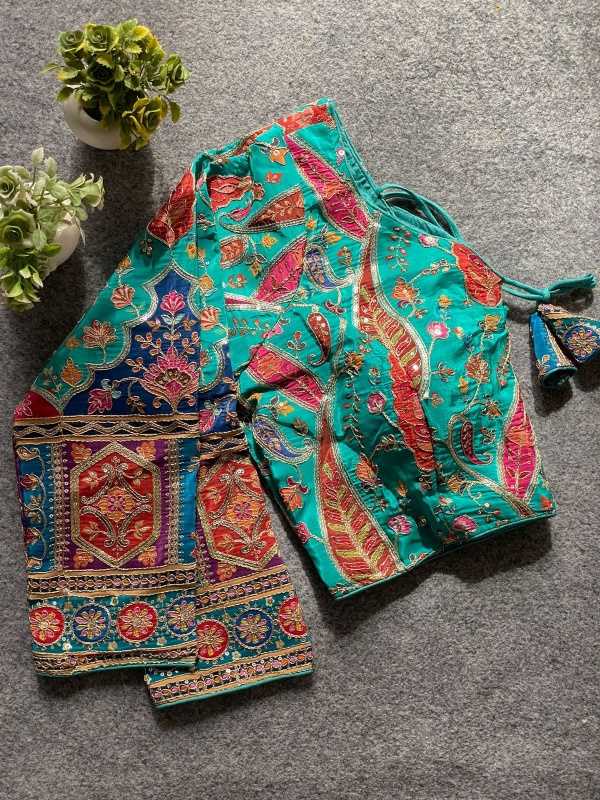 Lavanya Pure Crepe Designer Blouse