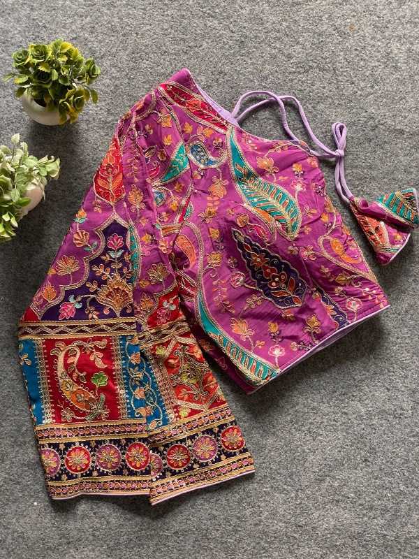 Lavanya Pure Crepe Designer Blouse