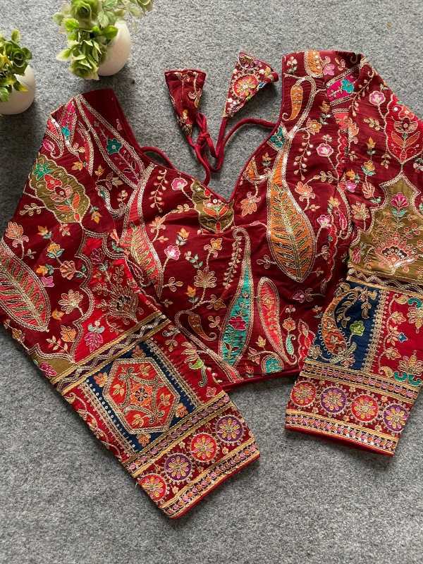 Lavanya Pure Crepe Designer Blouse