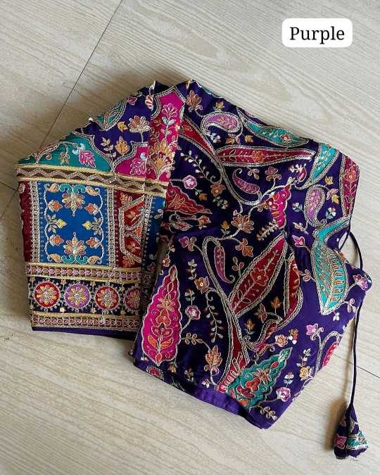 Lavanya Pure Crepe Designer Blouse