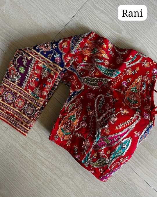 Lavanya Pure Crepe Designer Blouse