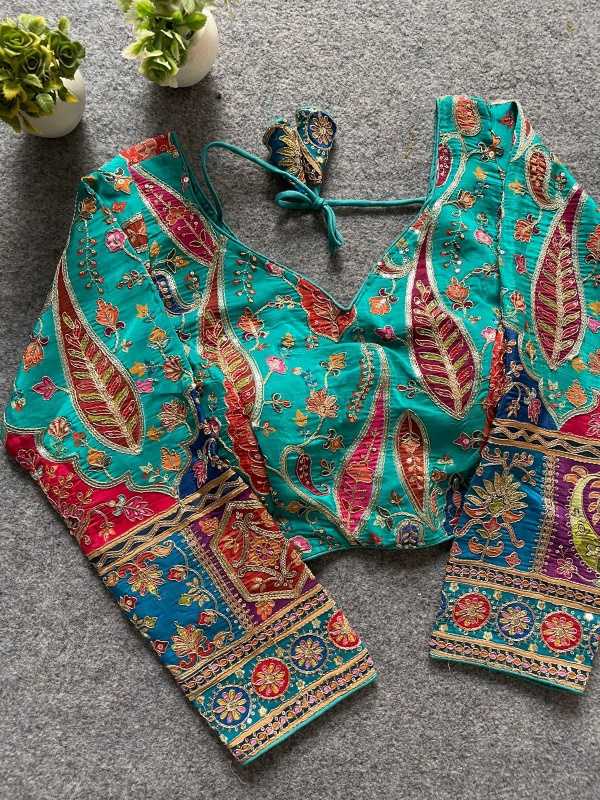 Lavanya Pure Crepe Designer Blouse