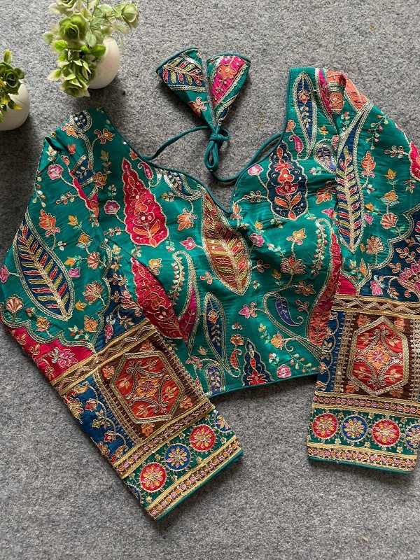 Lavanya Pure Crepe Designer Blouse