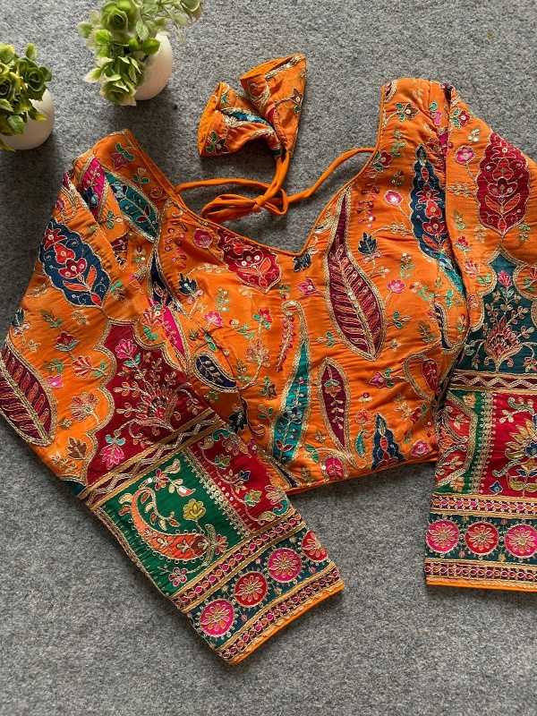 Lavanya Pure Crepe Designer Blouse
