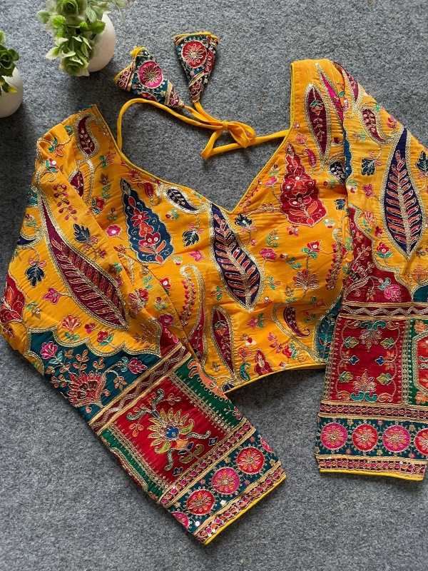 Lavanya Pure Crepe Designer Blouse