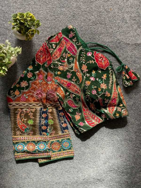 Lavanya Pure Crepe Designer Blouse