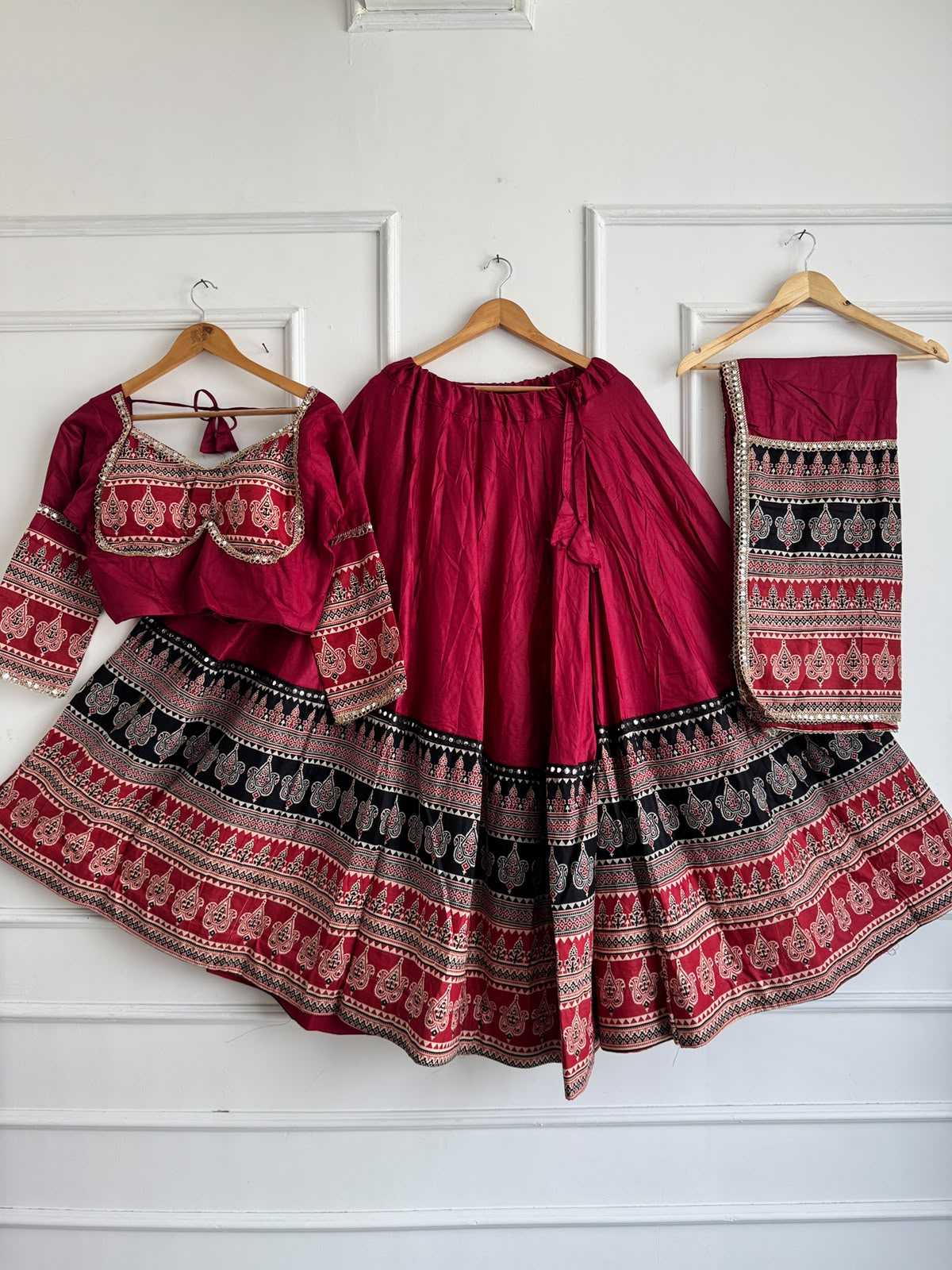 Leela Khadi Cotton Designer Lehenga