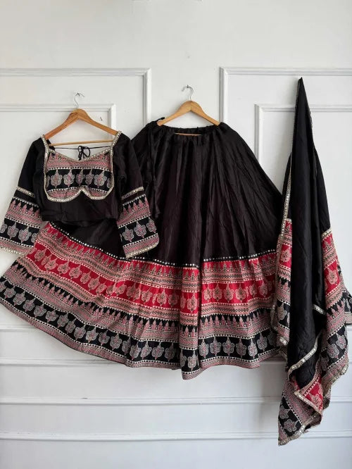 Leela Khadi Cotton Designer Lehenga