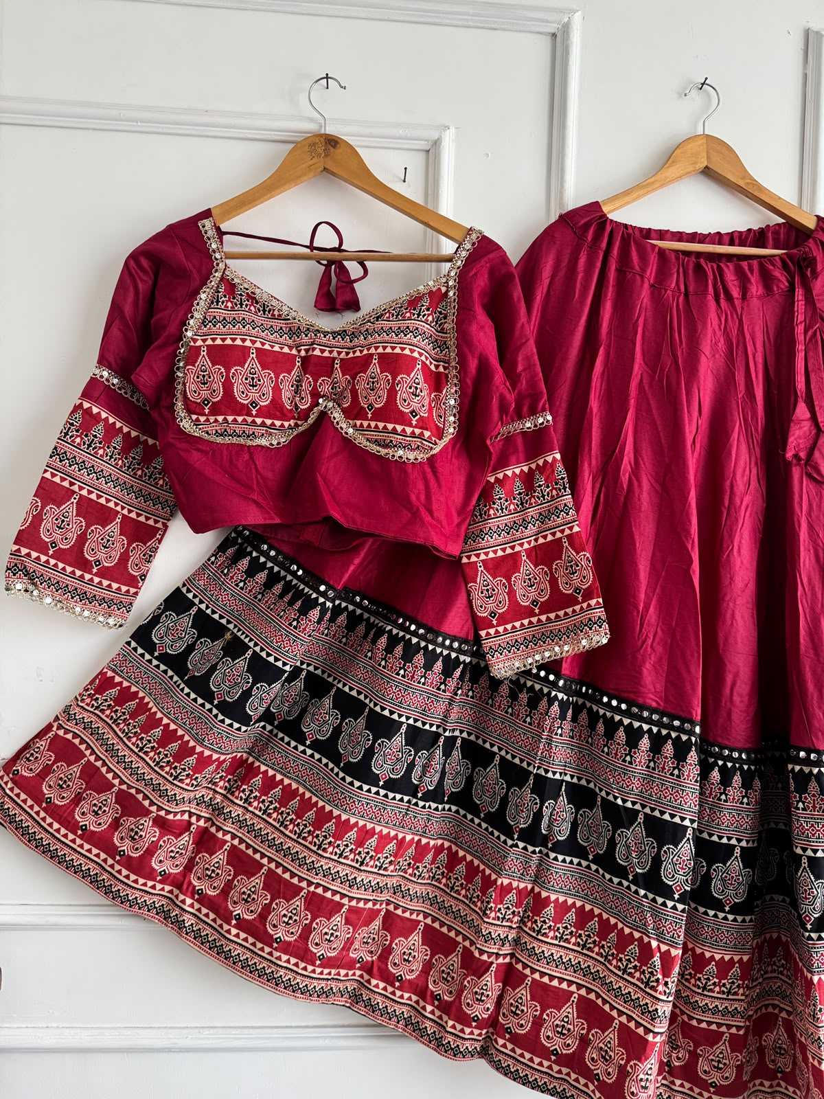 Leela Khadi Cotton Designer Lehenga