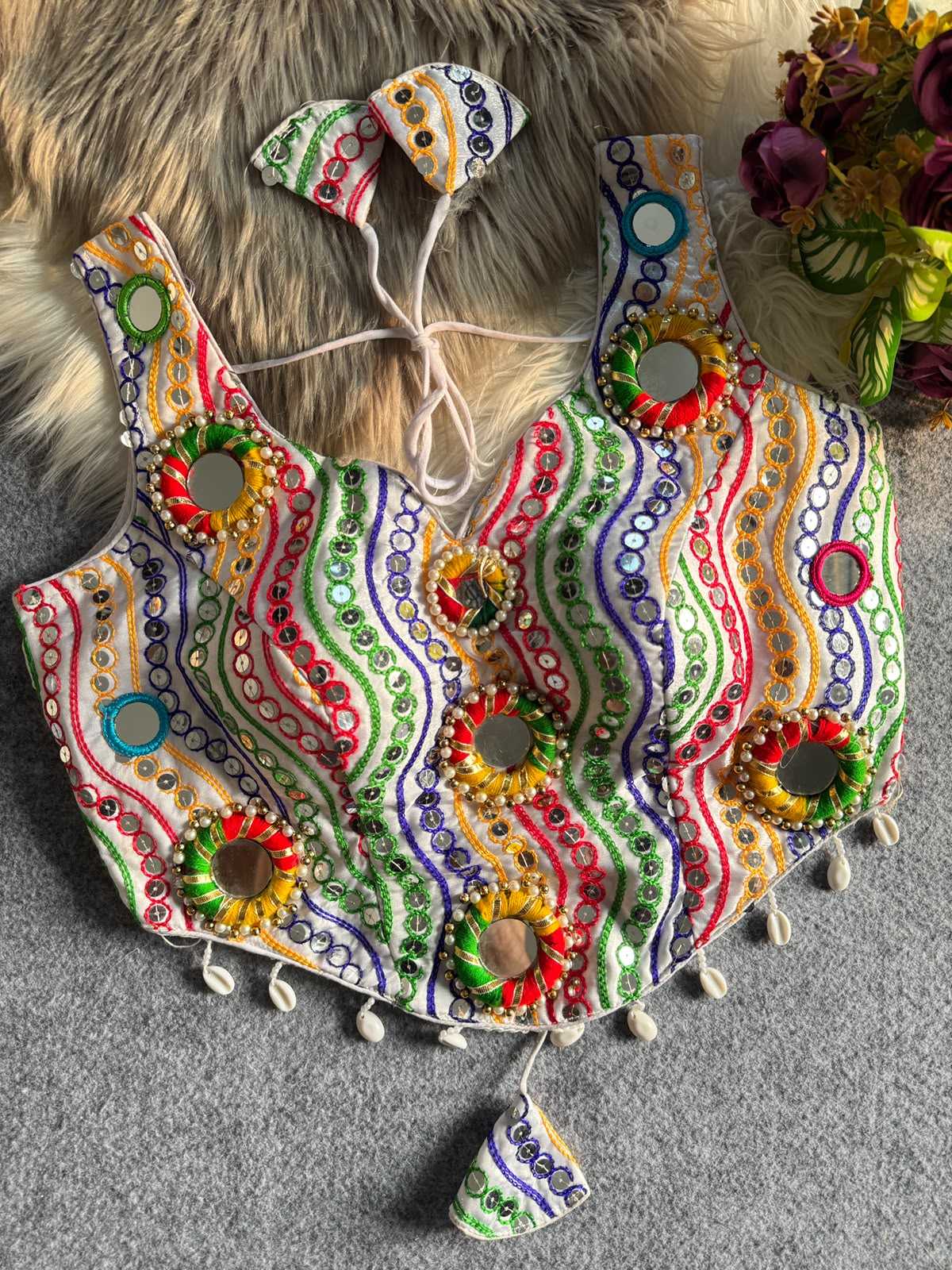 Mahika Heavy Silk Designer Blouse