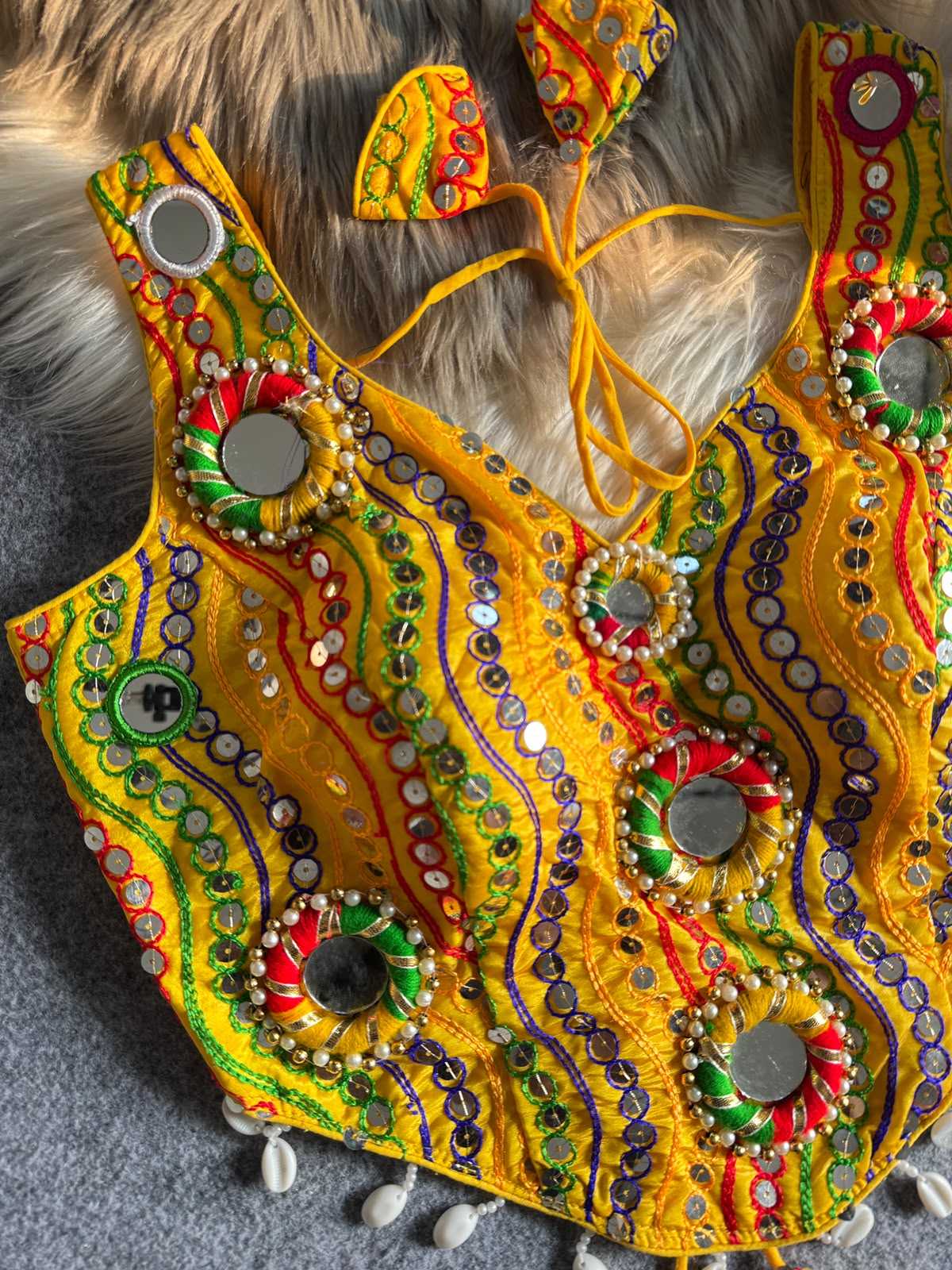 Mahika Heavy Silk Designer Blouse