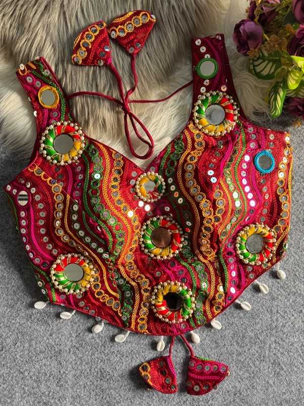 Mahika Heavy Silk Designer Blouse