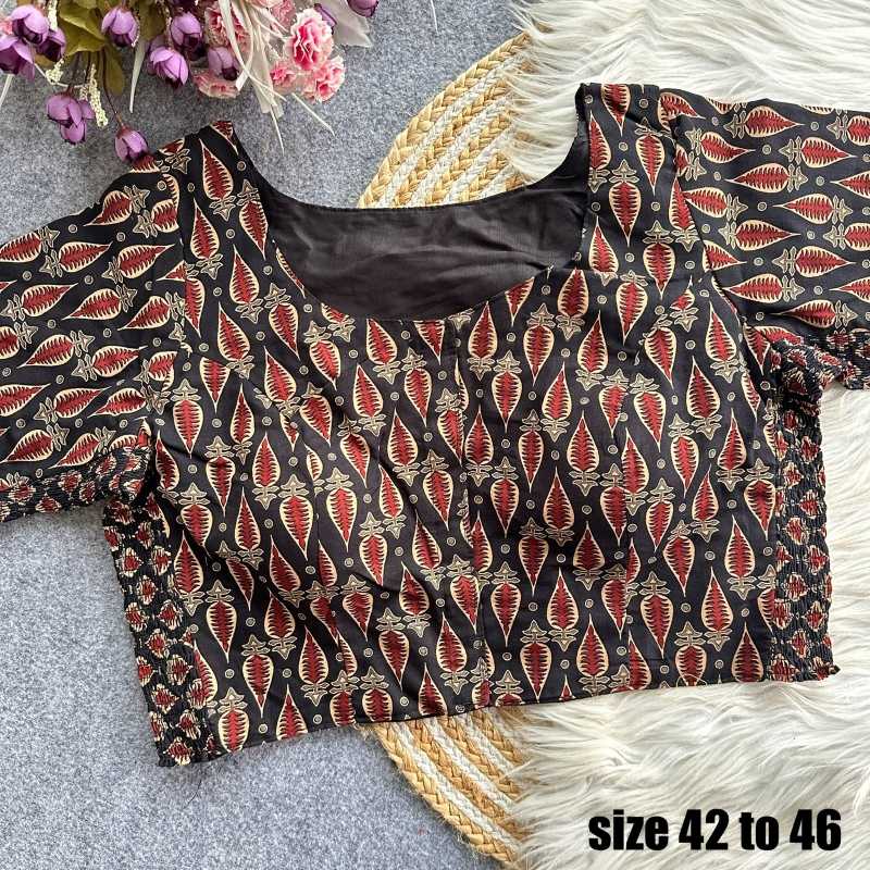 Navya Pure Cotton Printed Blouse