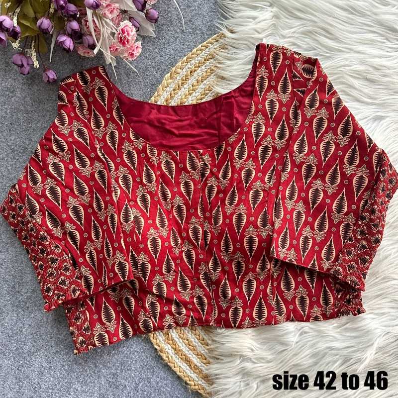 Navya Pure Cotton Printed Blouse
