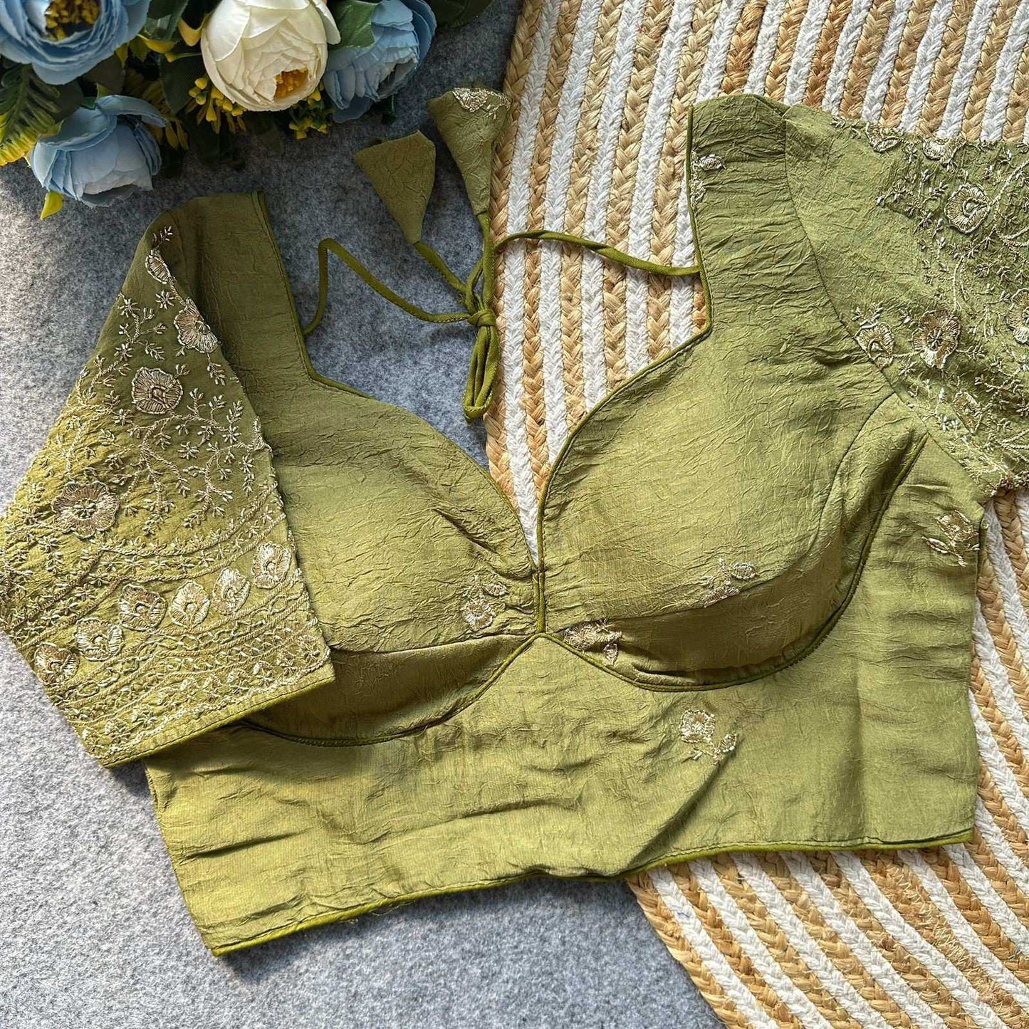 Rangoli Silk Blouse
