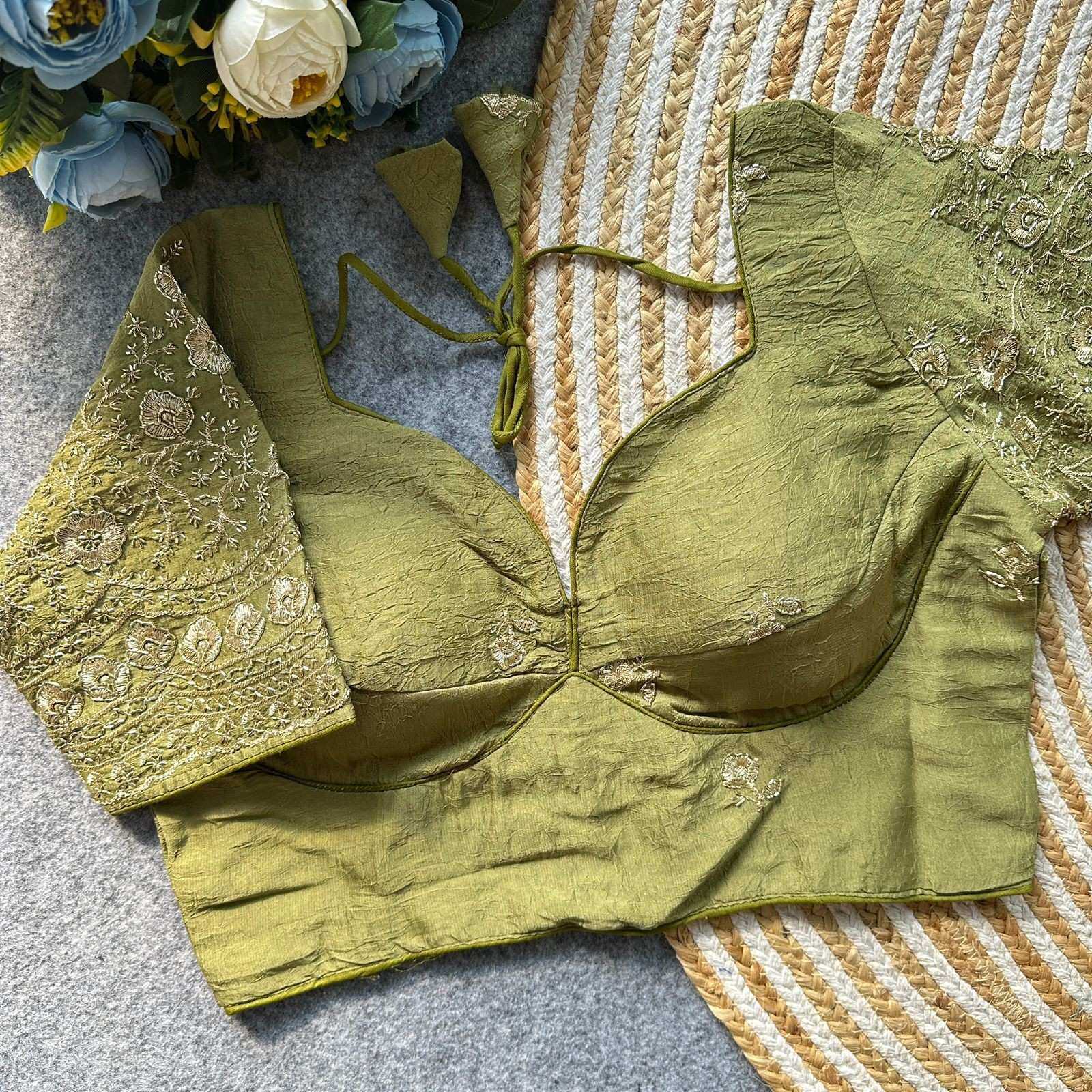 Rangoli Silk Blouse