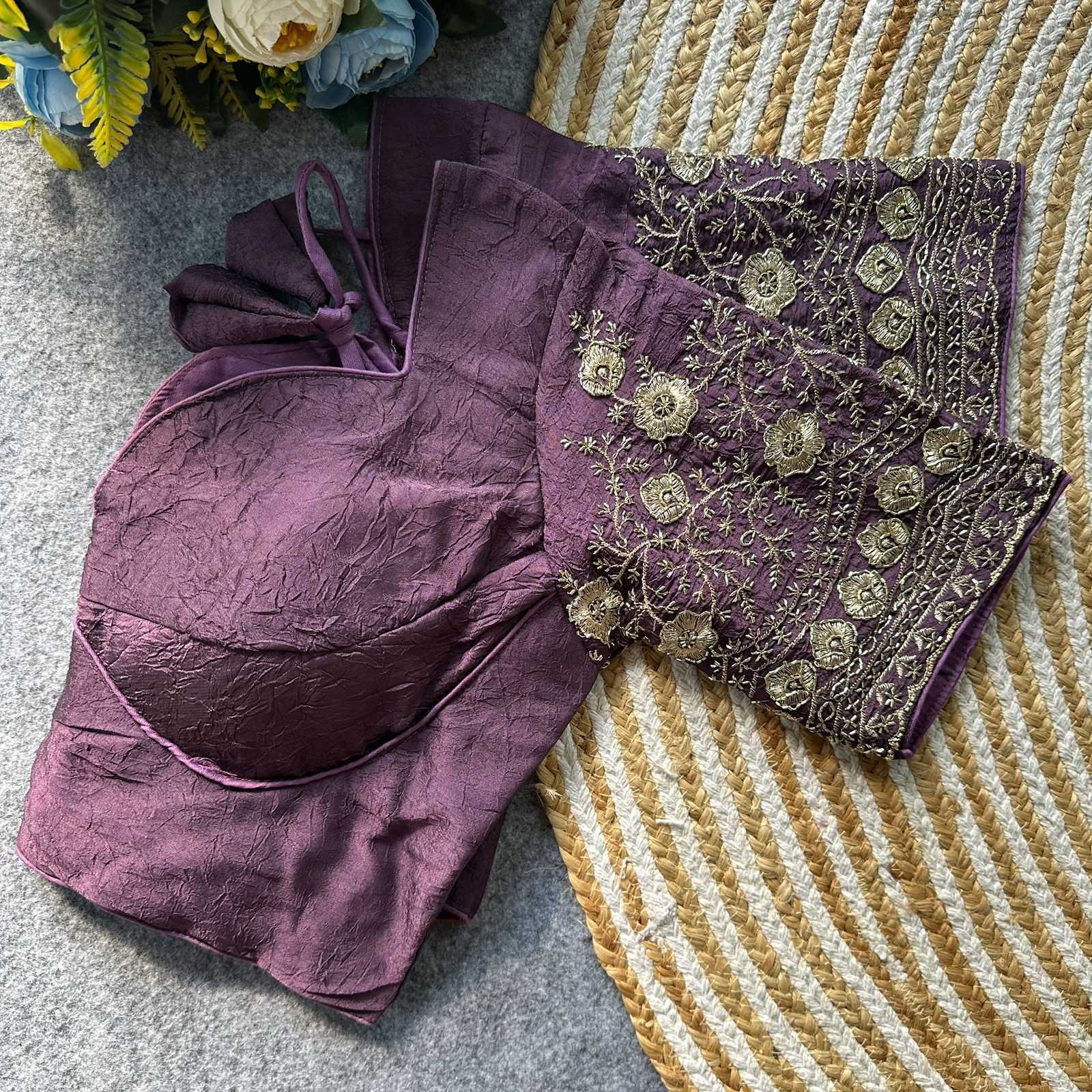Rangoli Silk Blouse