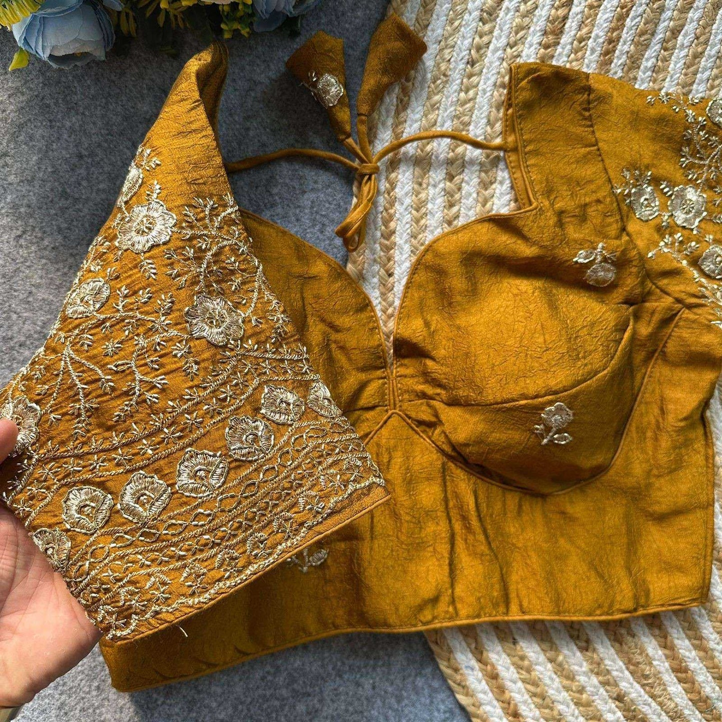 Rangoli Silk Blouse