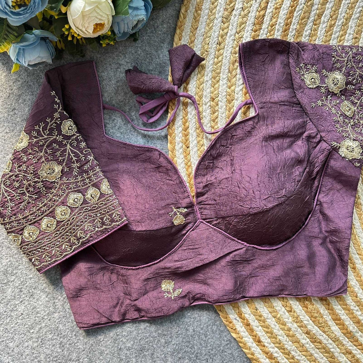 Rangoli Silk Blouse
