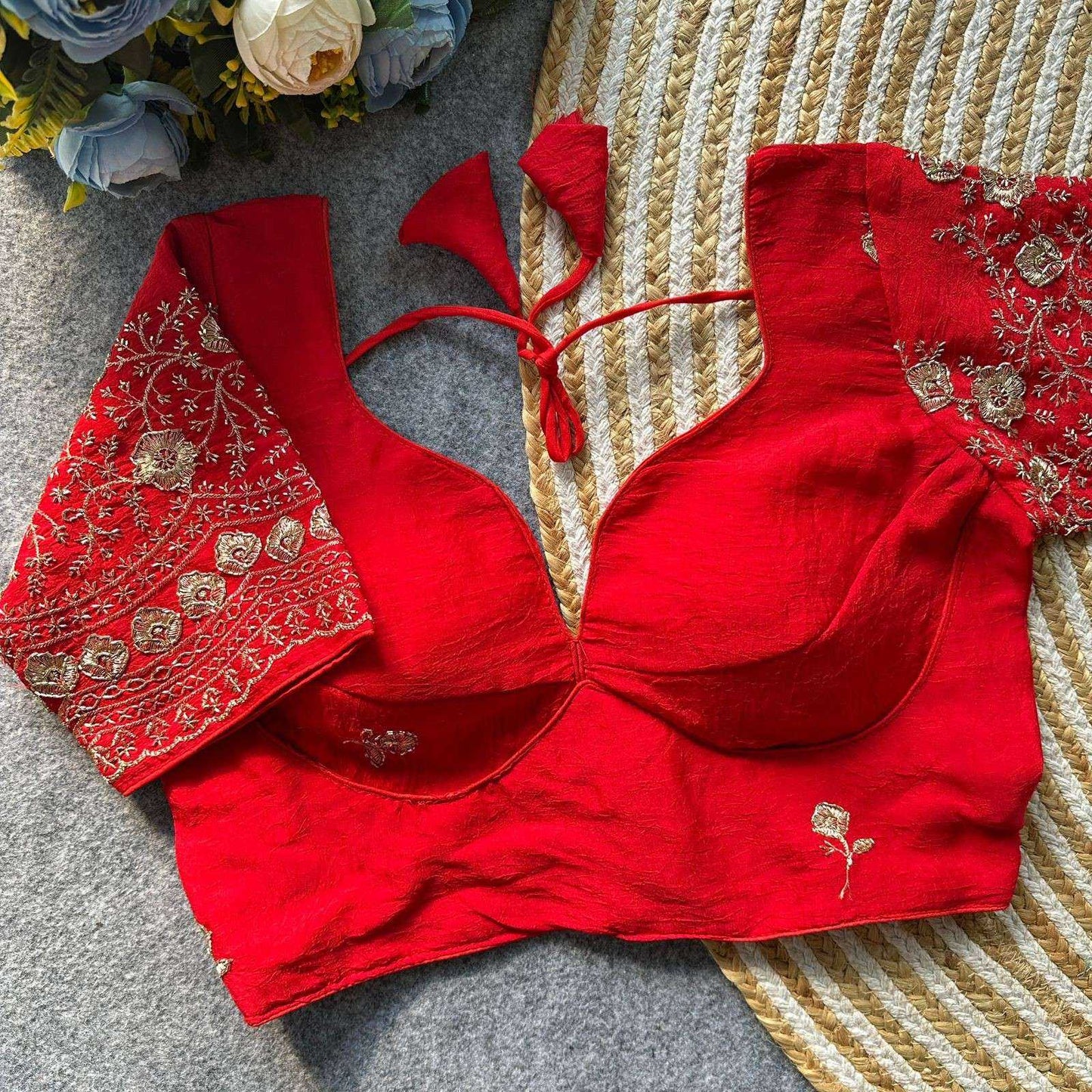 Rangoli Silk Blouse