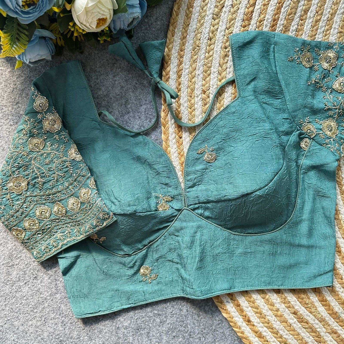 Rangoli Silk Blouse
