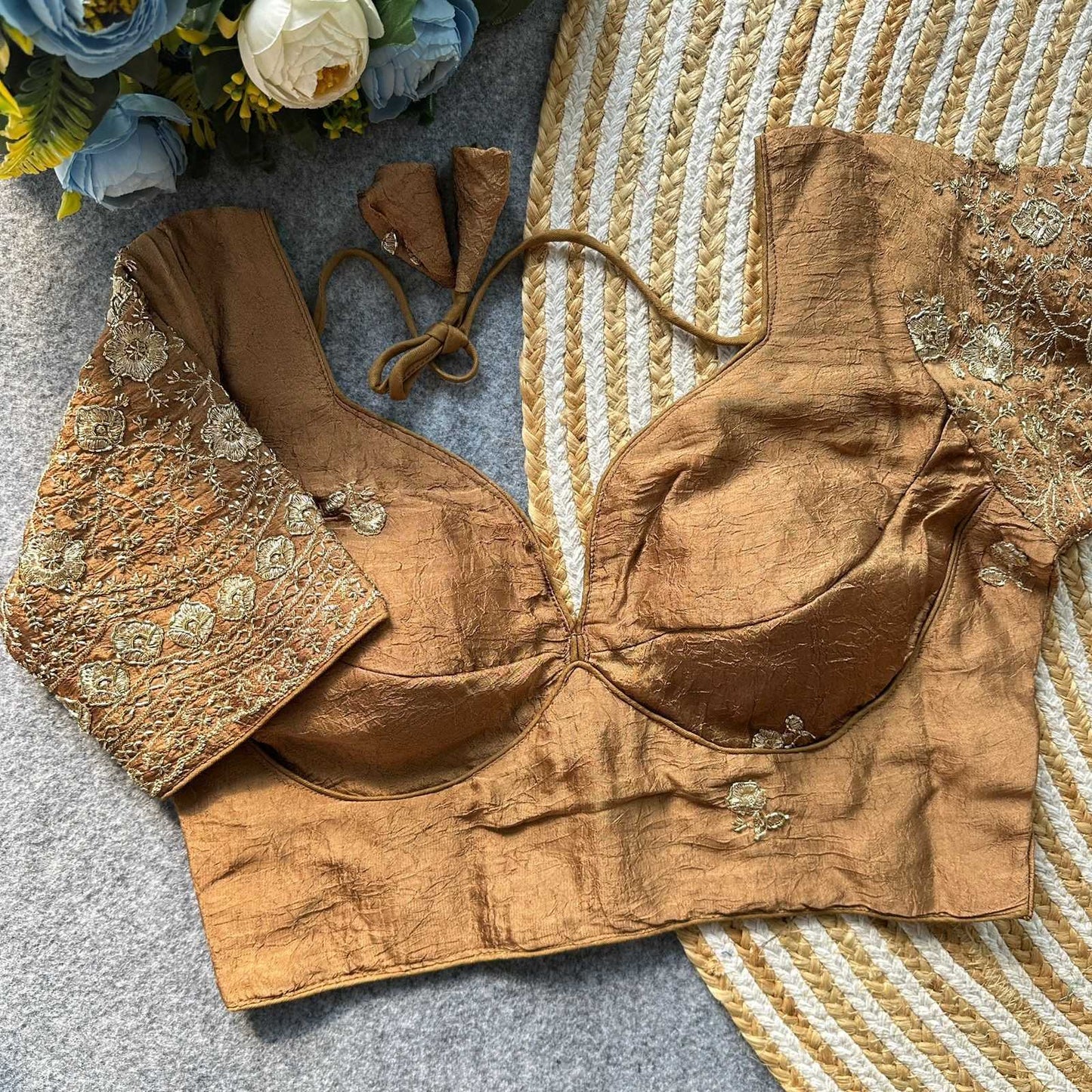 Rangoli Silk Blouse