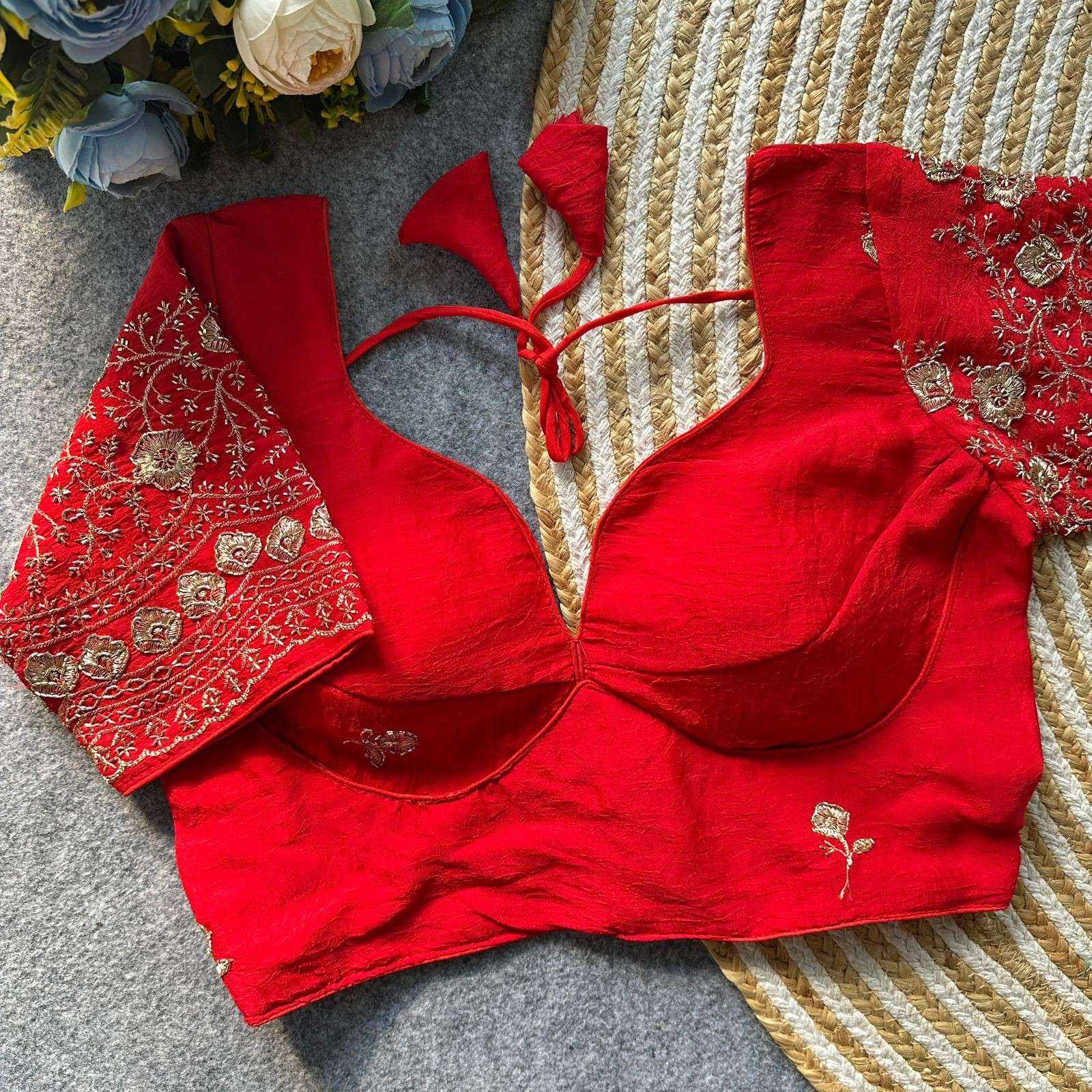 Rangoli Silk Blouse