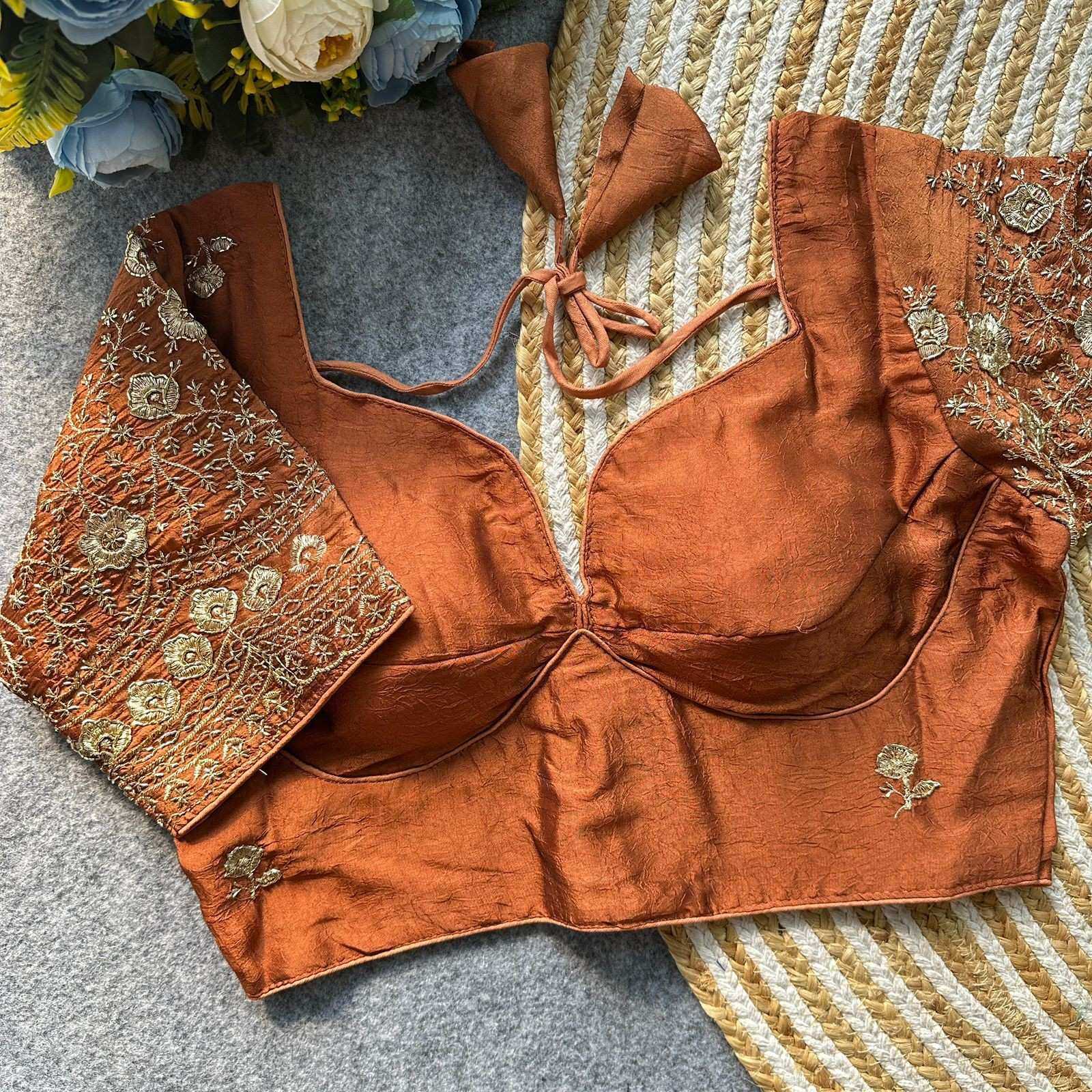 Rangoli Silk Blouse