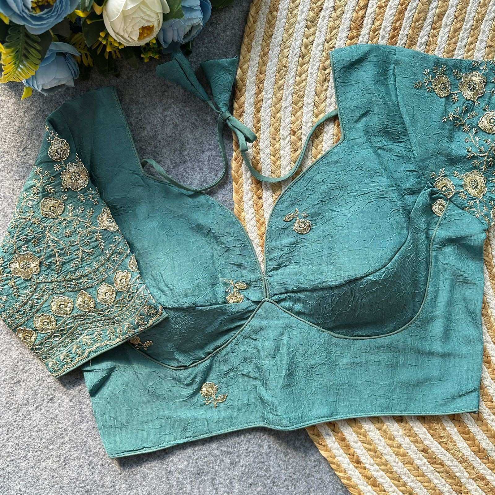 Rangoli Silk Blouse