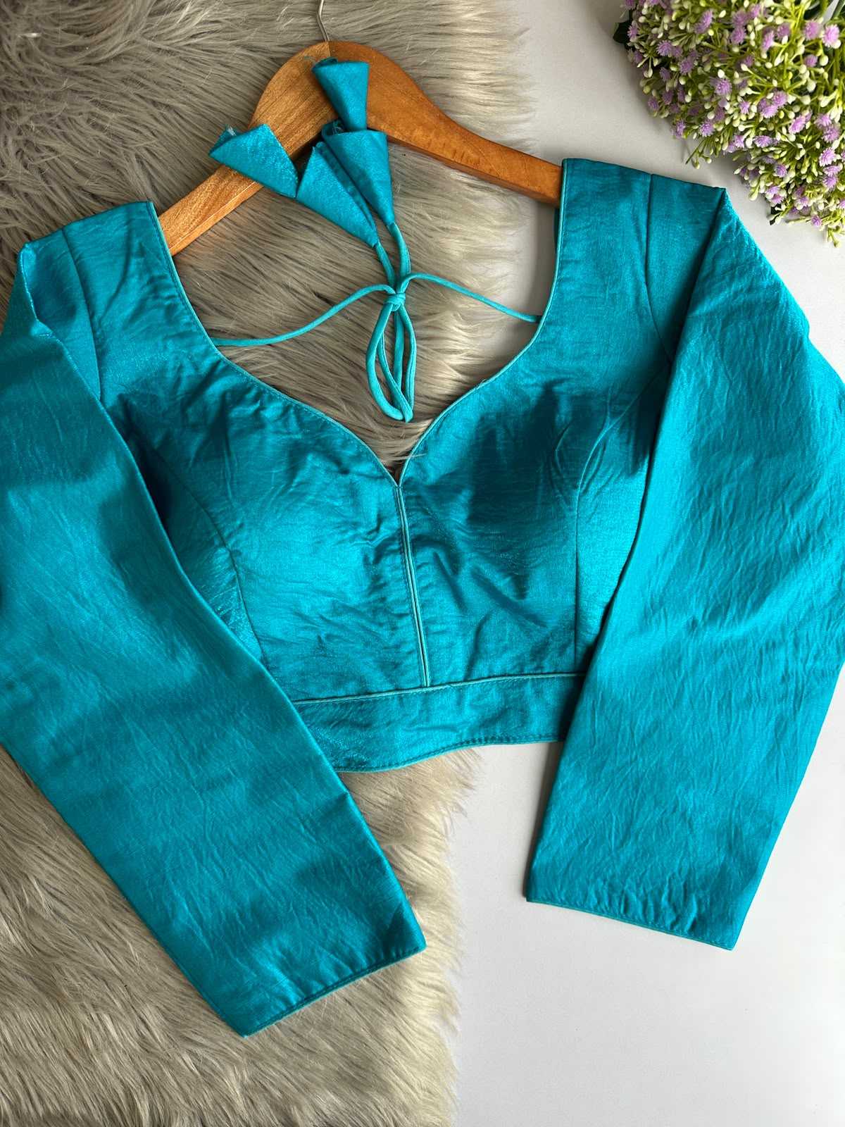 Space Silk Designer Blouse