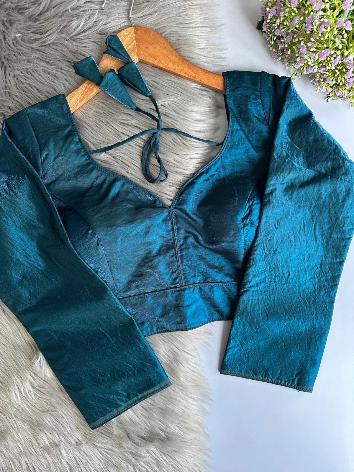 Space Silk Designer Blouse