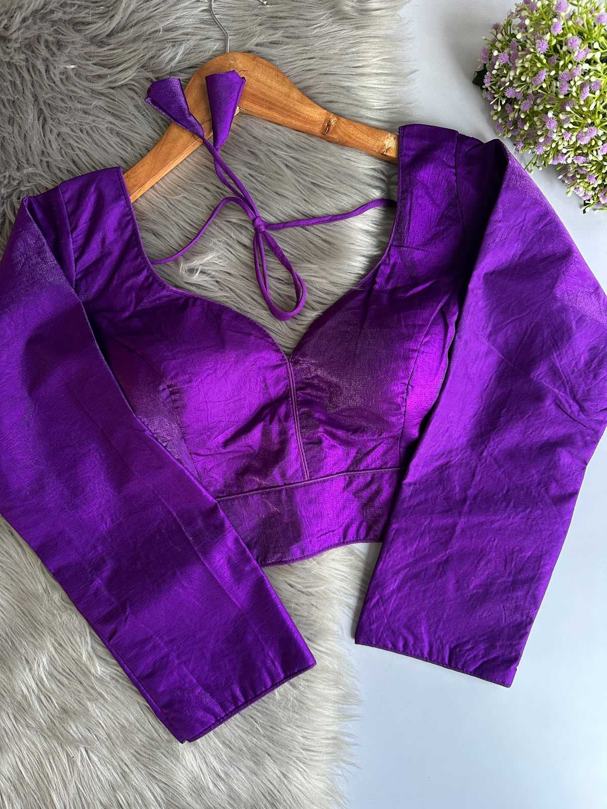 Space Silk Designer Blouse