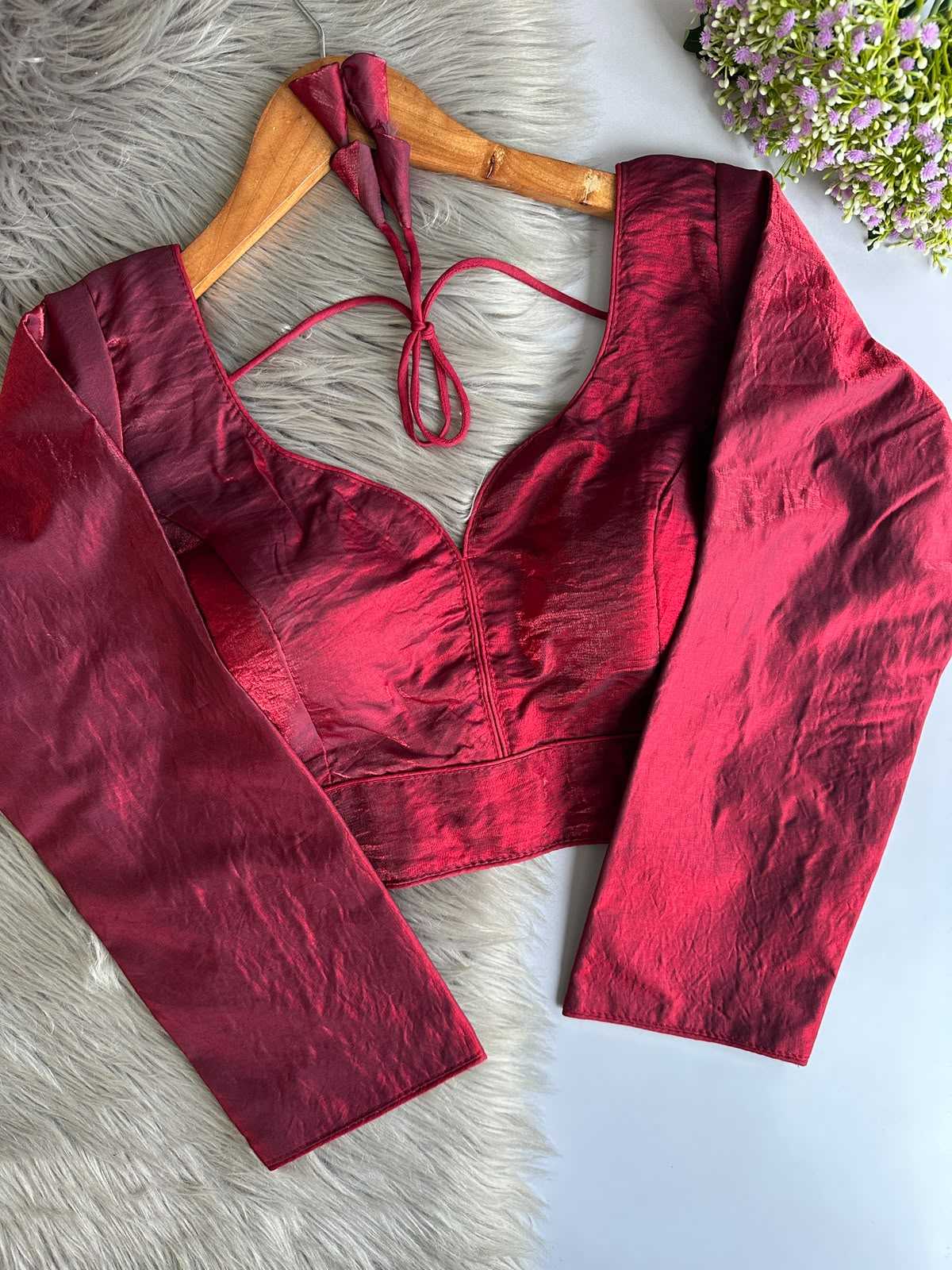 Space Silk Designer Blouse