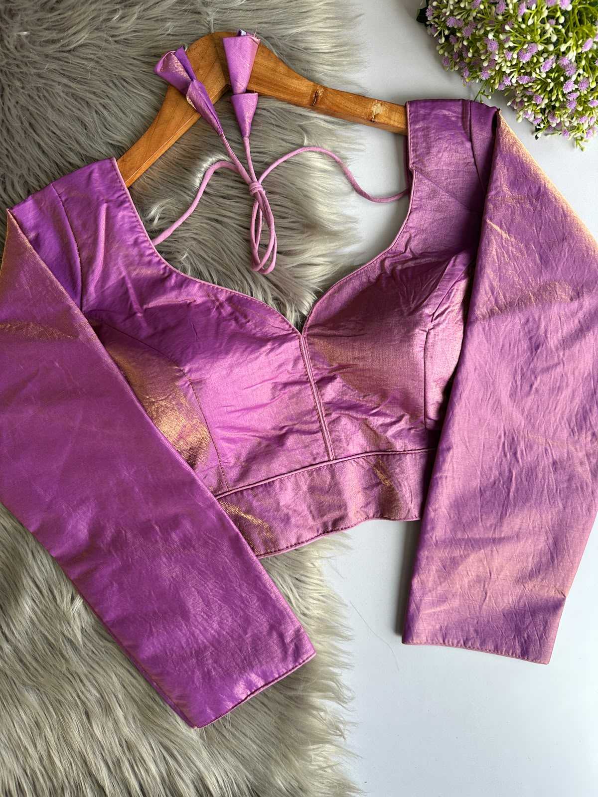 Space Silk Designer Blouse