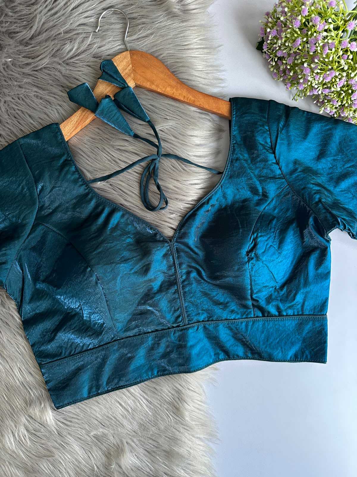 Space Silk Designer Blouse