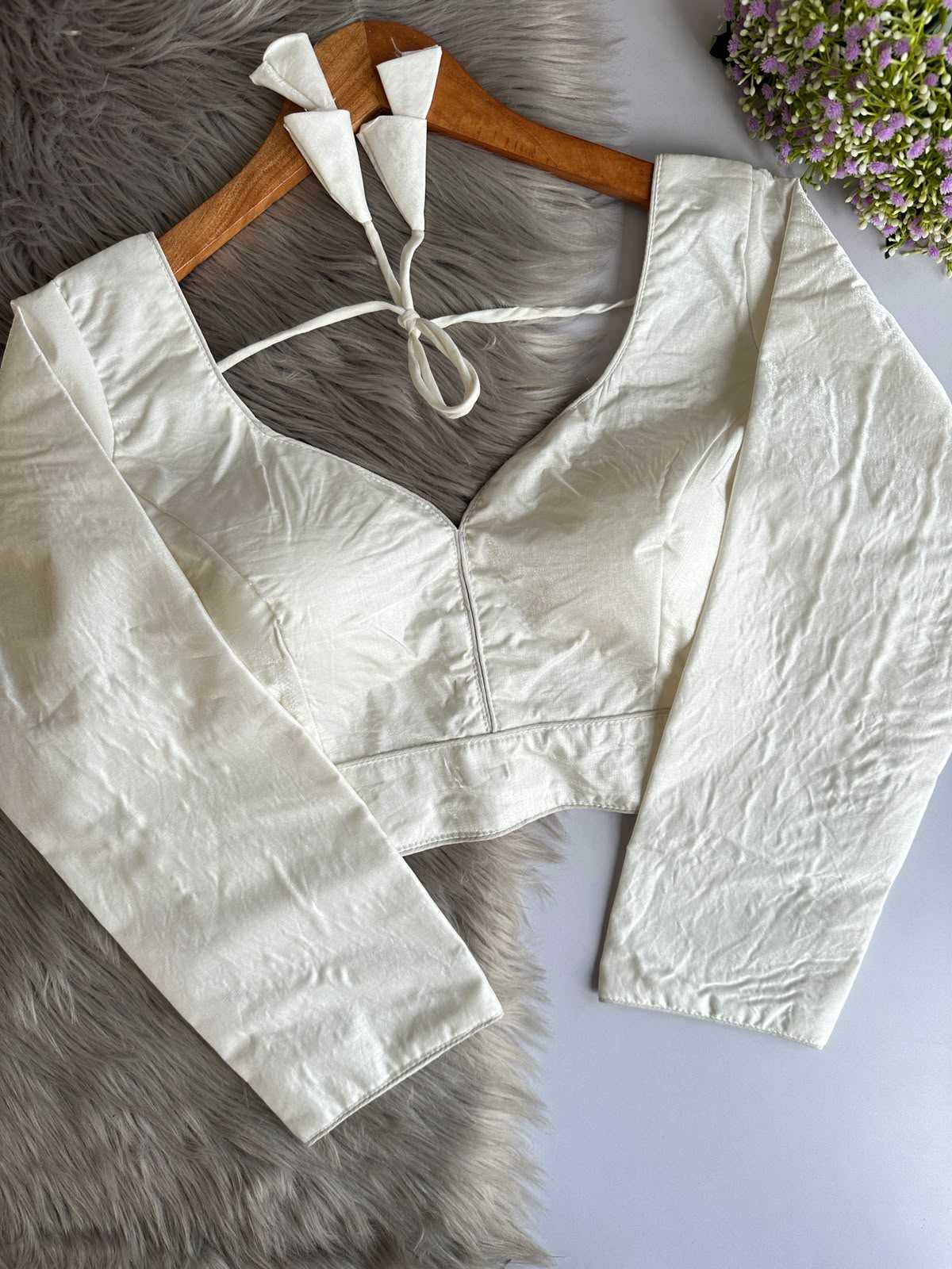 Space Silk Designer Blouse