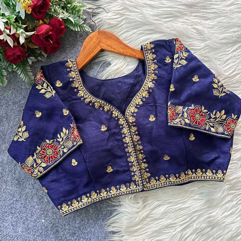 Pure Silk Designer Blouse