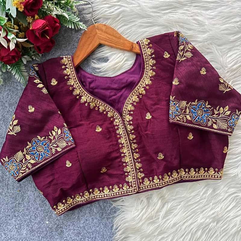 Pure Silk Designer Blouse