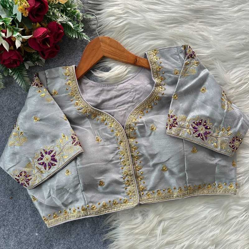Pure Silk Designer Blouse