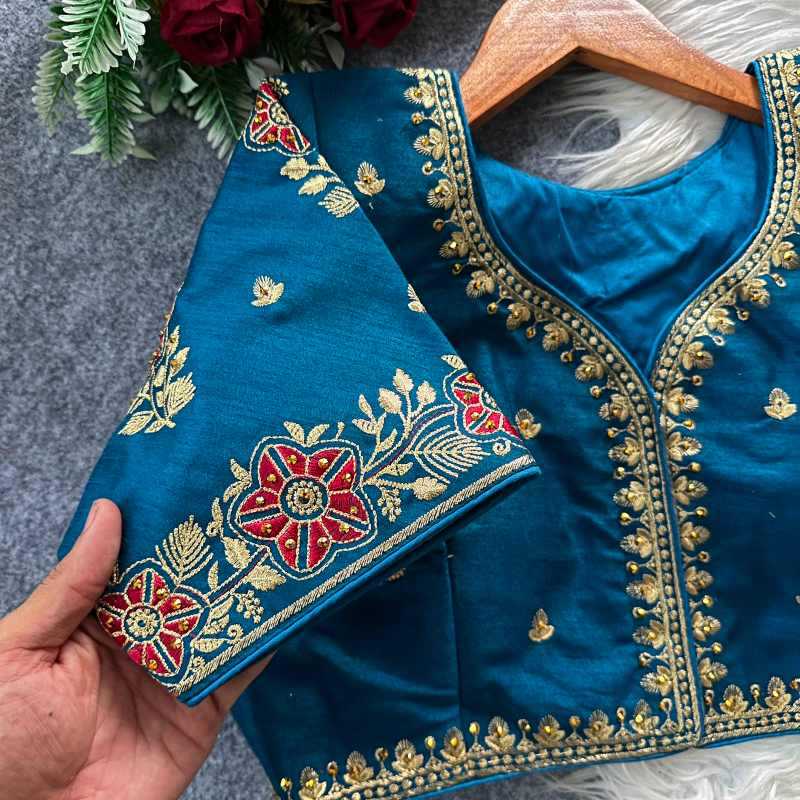 Pure Silk Designer Blouse